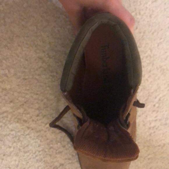 Size 8 Timberlands - Ankle Boots (Brown) - Picture 3 of 7